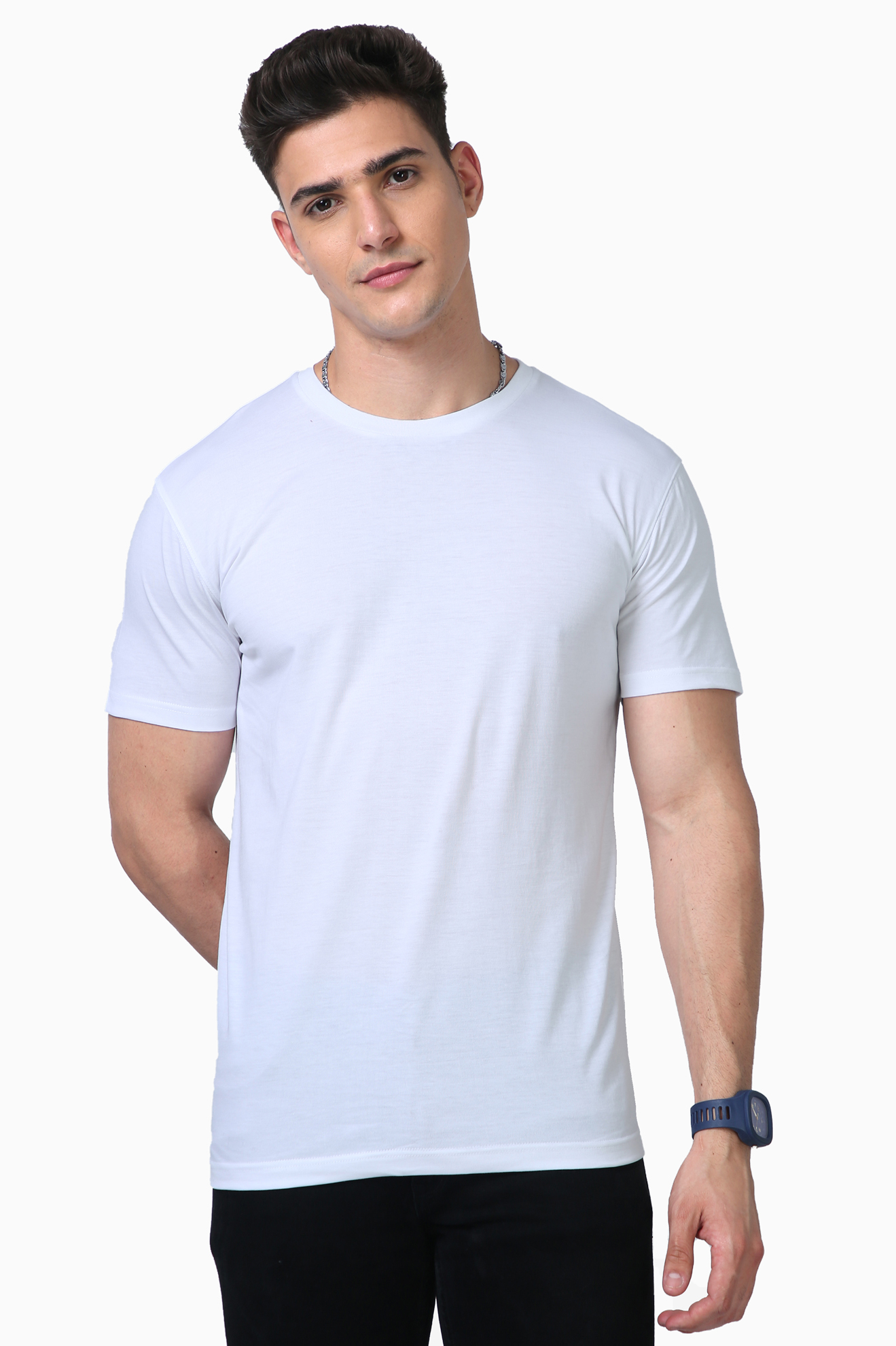 Ready to Hustle- white T-shirt