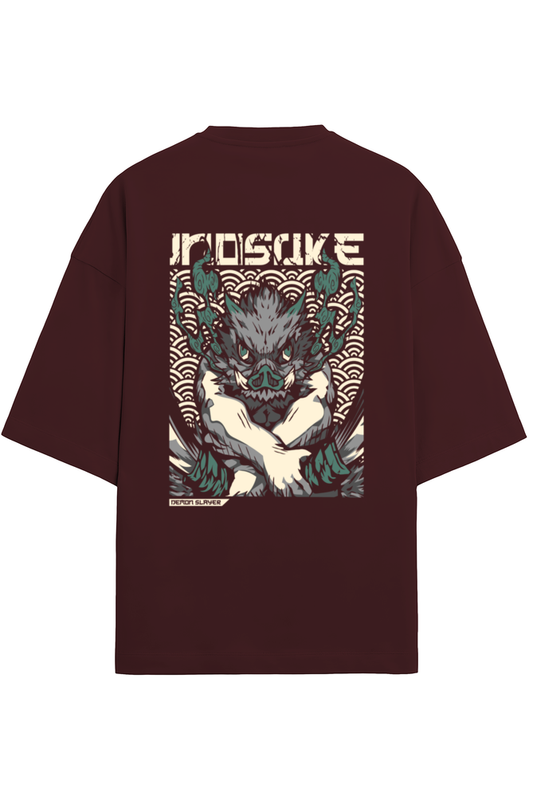 Embercurse Hunter-Oversized Brown Tee