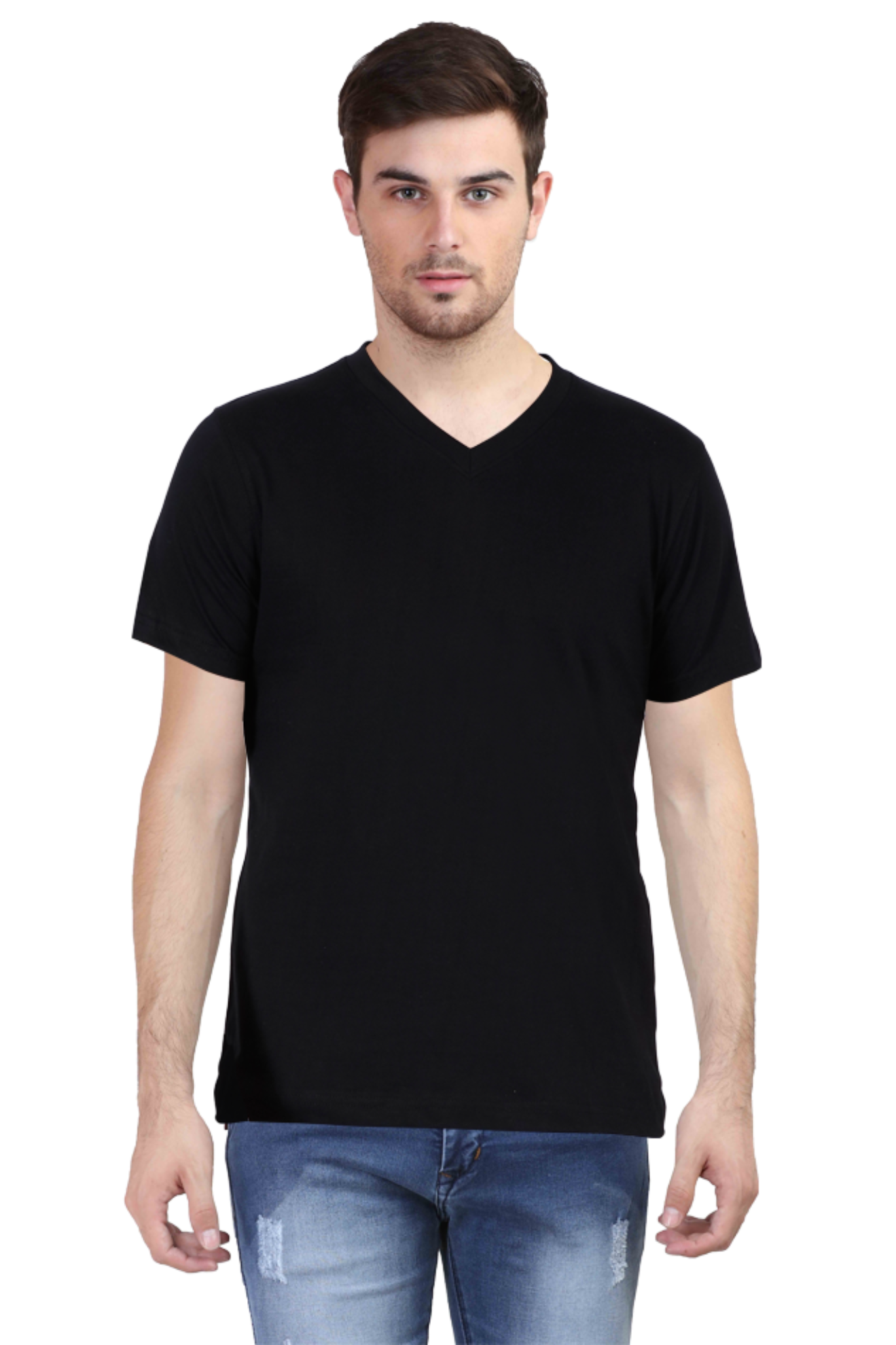 Men’s Half Sleeve V-Neck