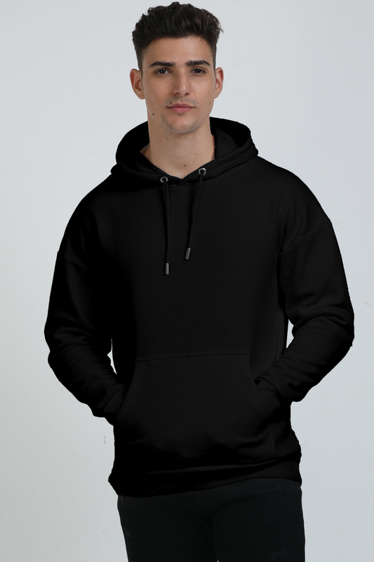 Black Unisex Oversized Hooded