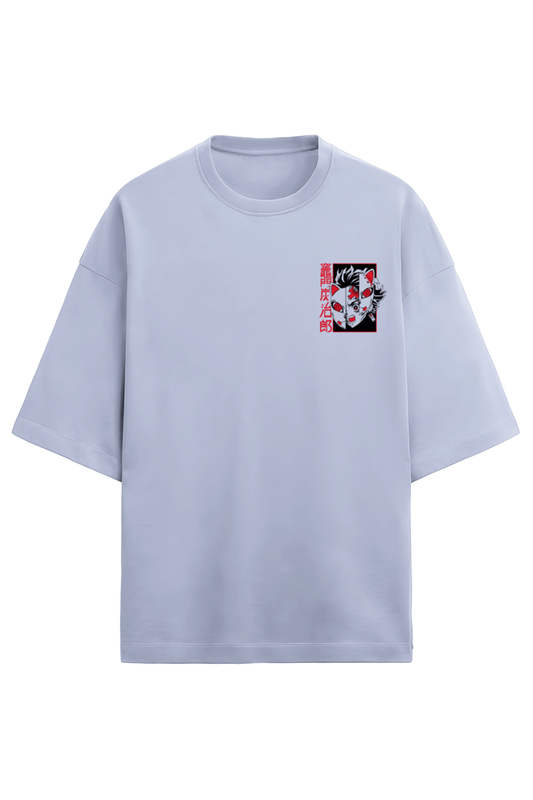 Demon Slayer Fury- OverSized Gray Tee