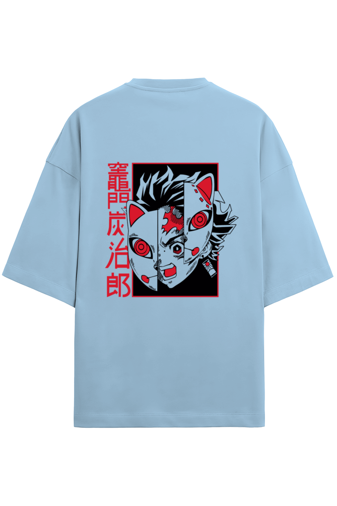 Demon Slayer Fury- OverSized Blue Tees