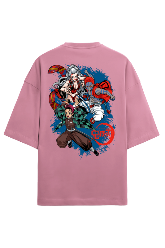 Hashira’s Fury -  Oversized Terry Tee