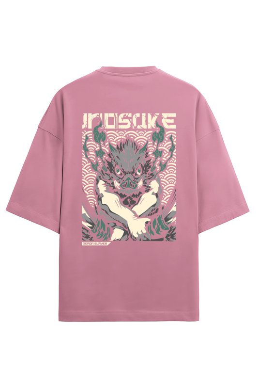 Embercurse Hunter-Oversized Pink Tee