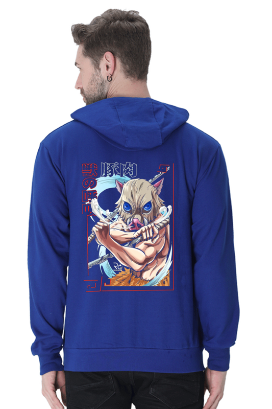 Slayer's Squad- Blue Oversized hoodies