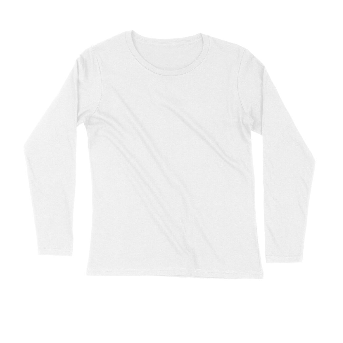 Men's Full Sleeve Round Neck Plain T-Shirt